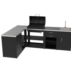 Composición de Cocina Exterior, IMOR® – Ref: 080.841</br>6 Módulos