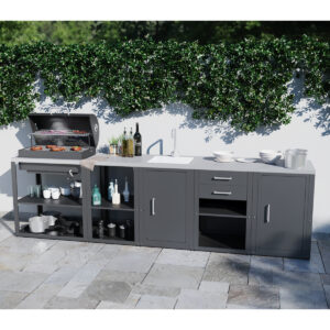 Composición de Cocina Exterior, IMOR® – Ref: 080.842</br>5 Módulos