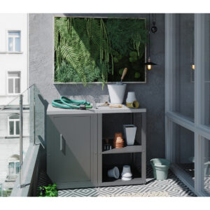 Composición de Cocina Exterior, IMOR® - Ref: 080.833</br>2 Módulos